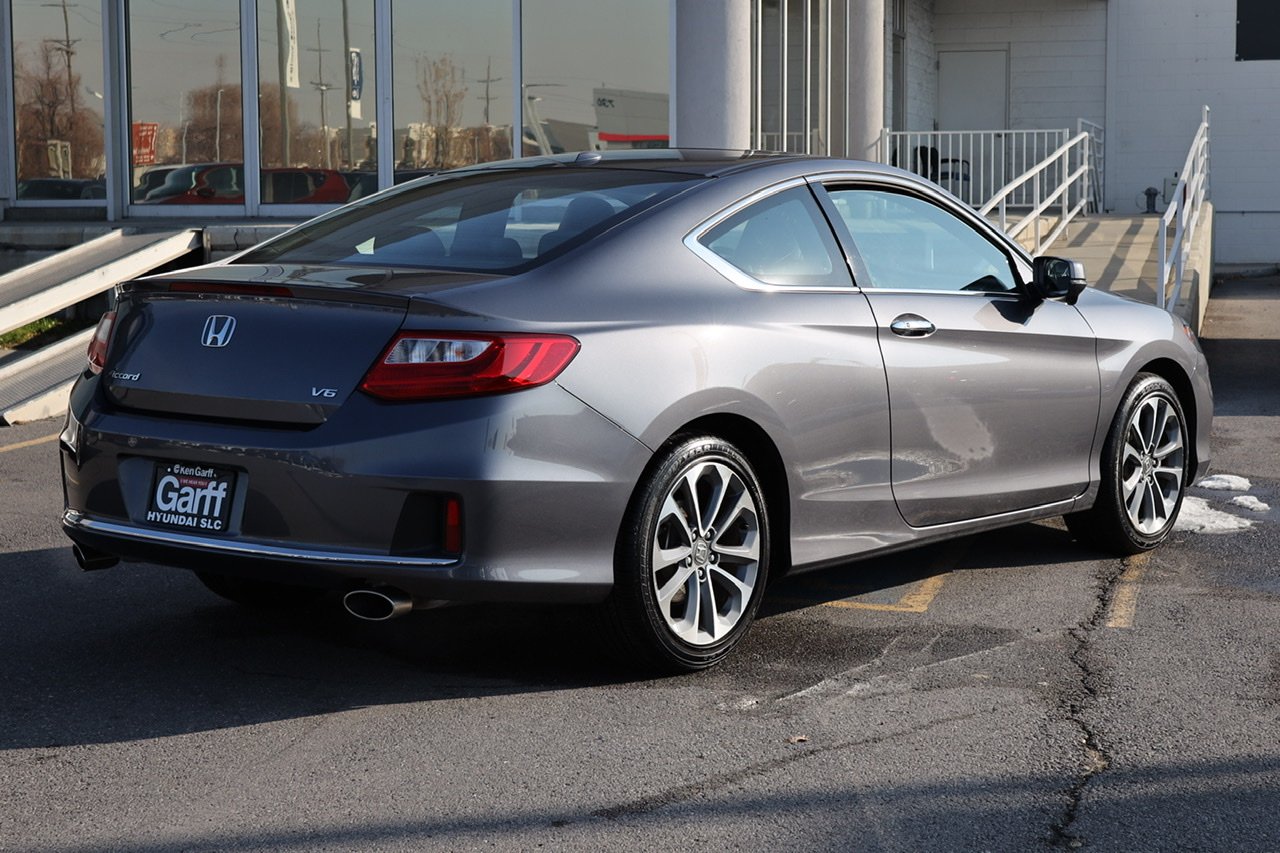 Certified Pre-Owned 2015 Honda Accord Coupe EX-L 2dr Car in Salt Lake ...