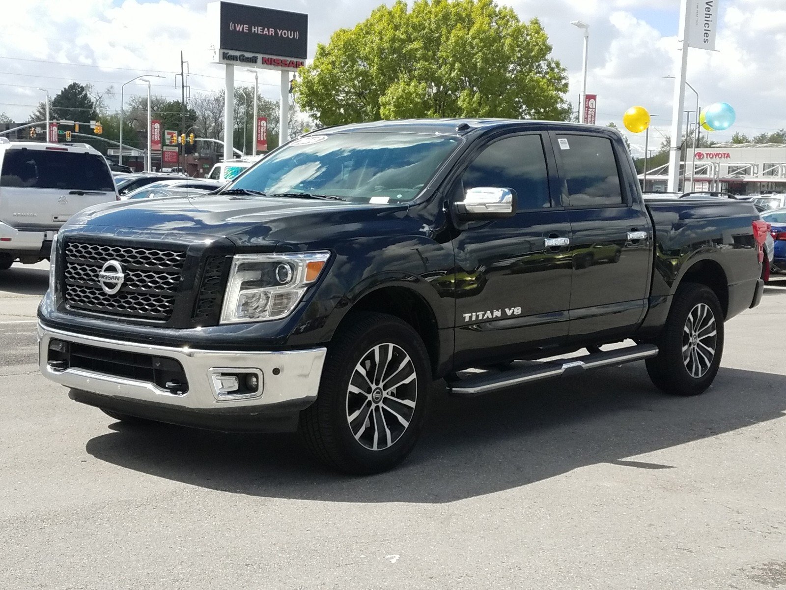 Pre-Owned 2018 Nissan Titan SL Crew Cab Pickup in Salt Lake City ...