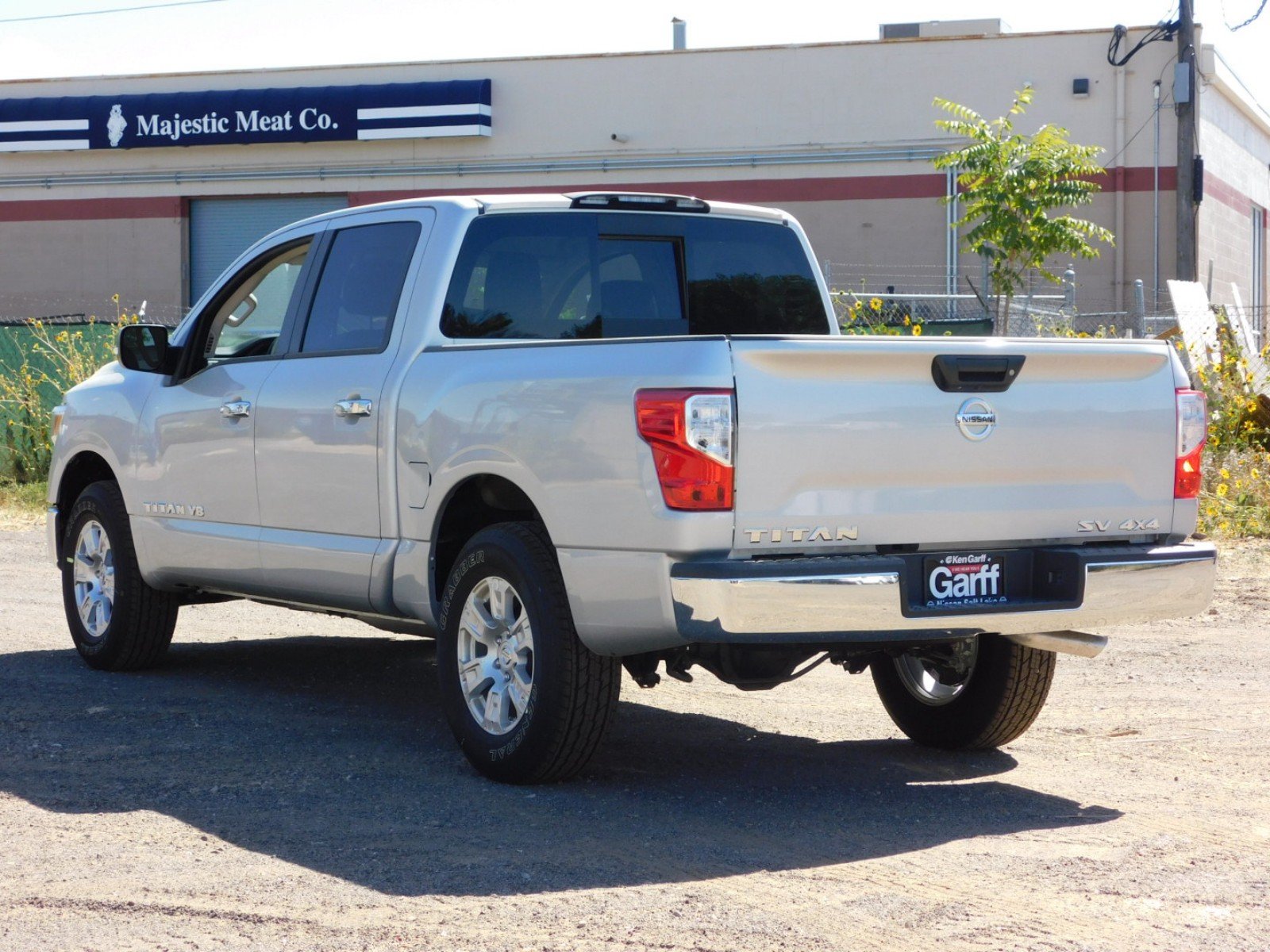 New 2018 Nissan Titan Sv Crew Cab Pickup In Salt Lake City 1n80810 Ken Garff Nissan Salt Lake 9377