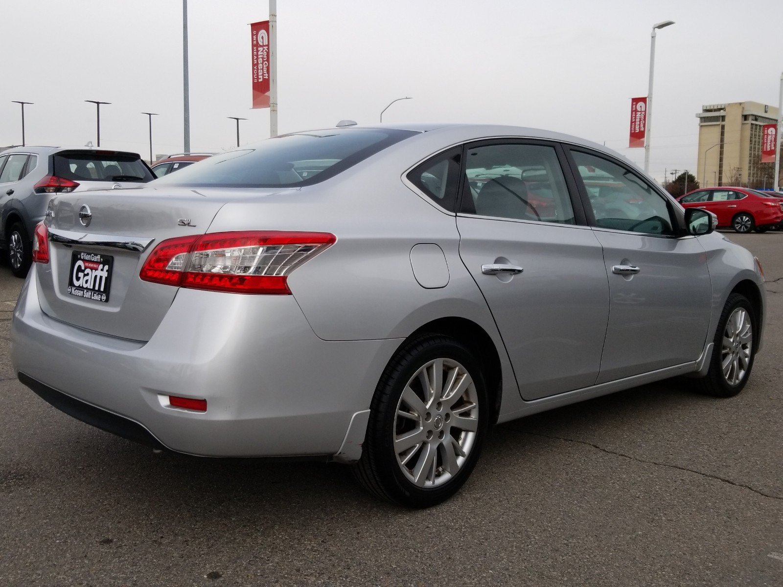 Pre-Owned 2015 Nissan Sentra SL 4dr Car in Salt Lake City #1NU9658 ...