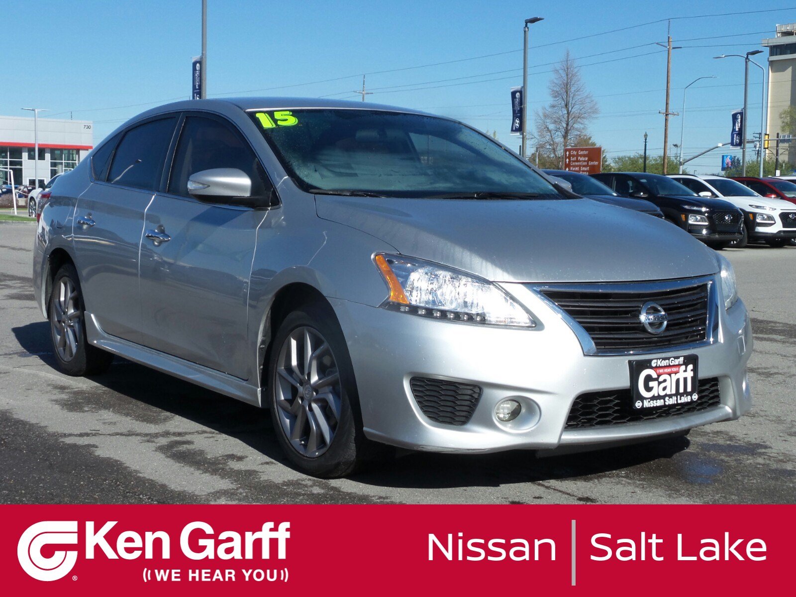 Pre-Owned 2015 Nissan Sentra SR 4dr Car in Salt Lake City #1NU9701 ...