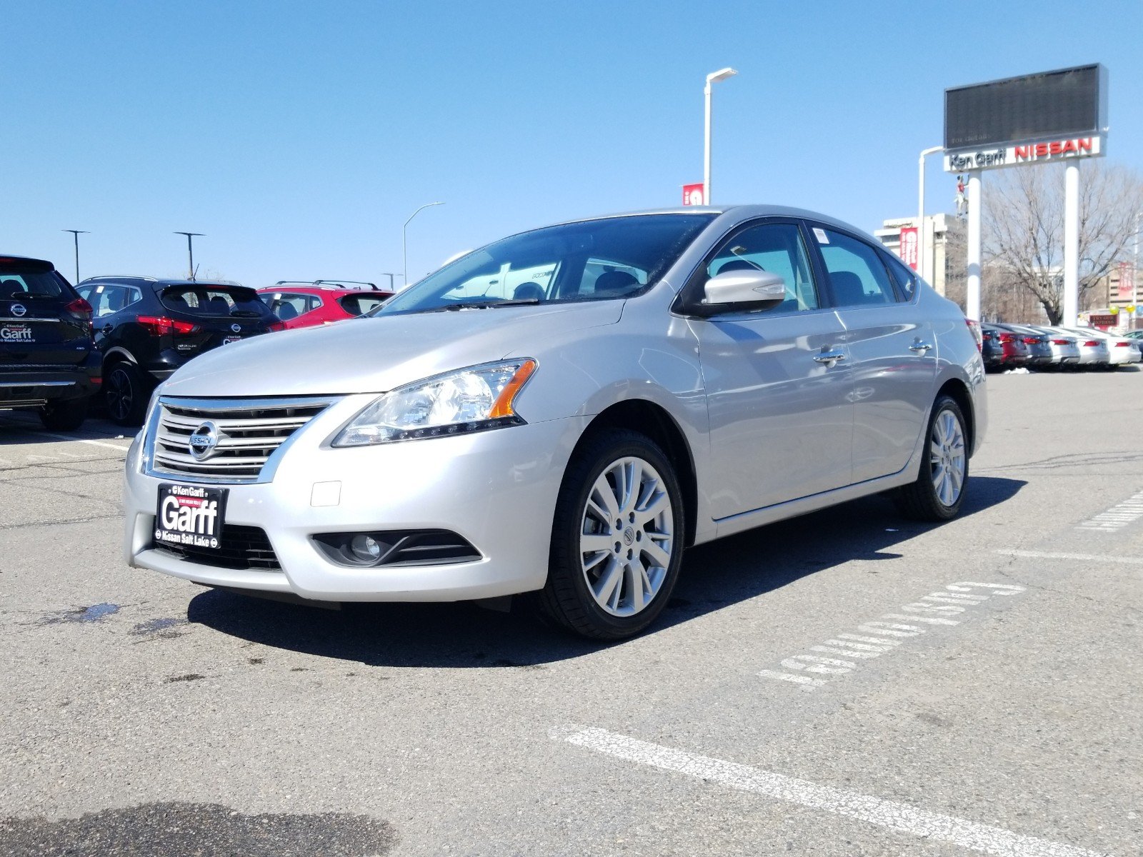 Pre-Owned 2015 Nissan Sentra SL 4dr Car in Salt Lake City #1NU9663 ...