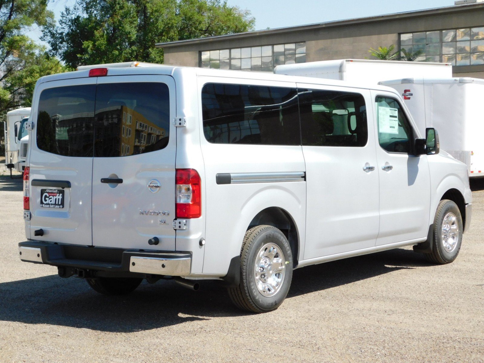 New 2018 Nissan NV Passenger SL Full-size Passenger Van in Salt Lake ...